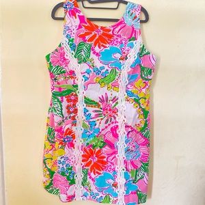 Lilly Pulitzer Target Bright Floral Plus Dress 16